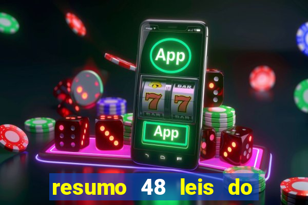 resumo 48 leis do poder pdf