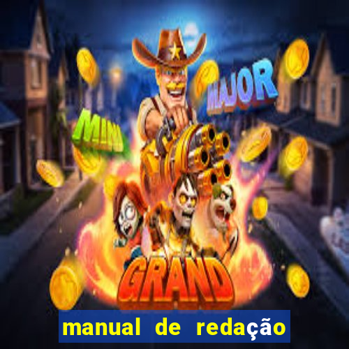 manual de redação folha de são paulo pdf