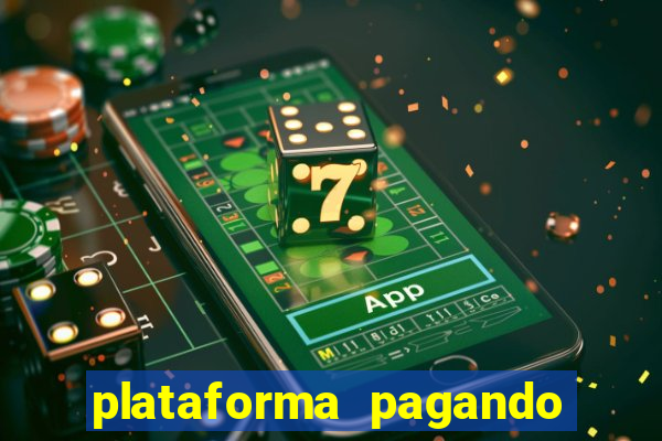 plataforma pagando no cadastro