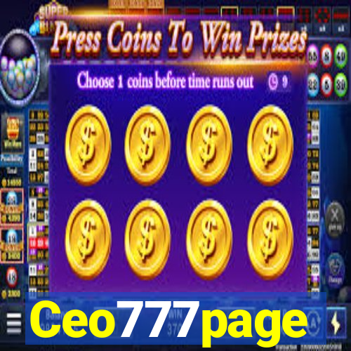 Ceo777page