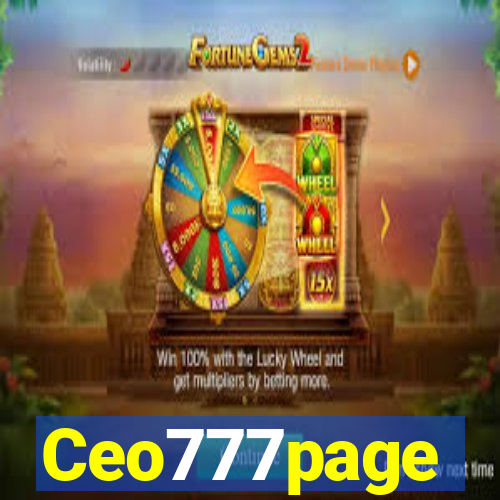 Ceo777page