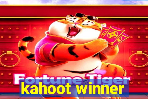 kahoot winner