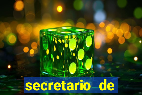 secretario de esporte salario