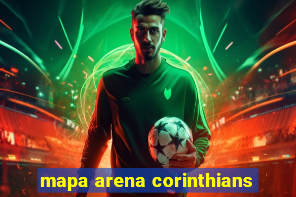 mapa arena corinthians