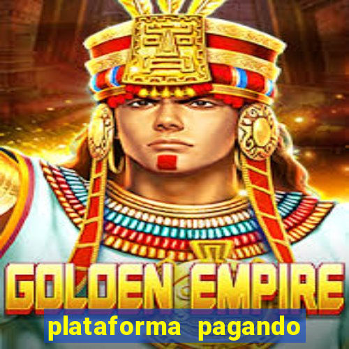 plataforma pagando no cadastro bet