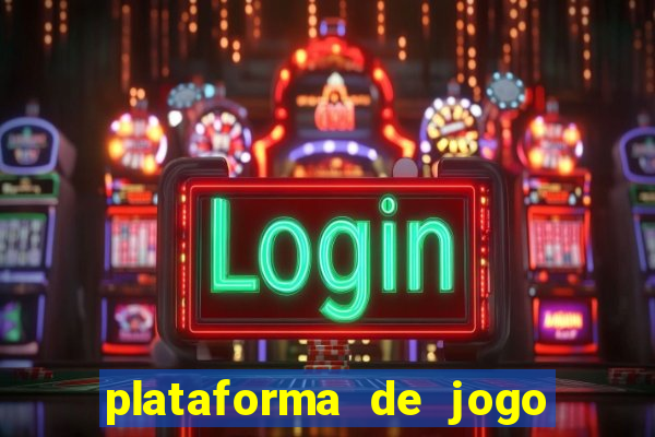 plataforma de jogo nova pagando