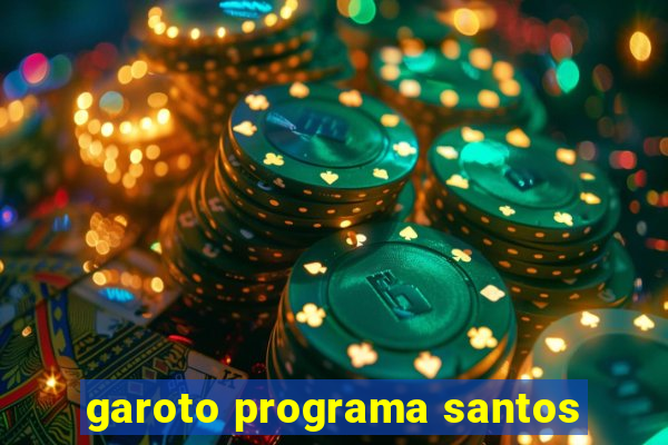 garoto programa santos