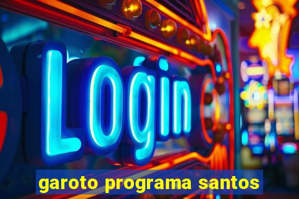 garoto programa santos