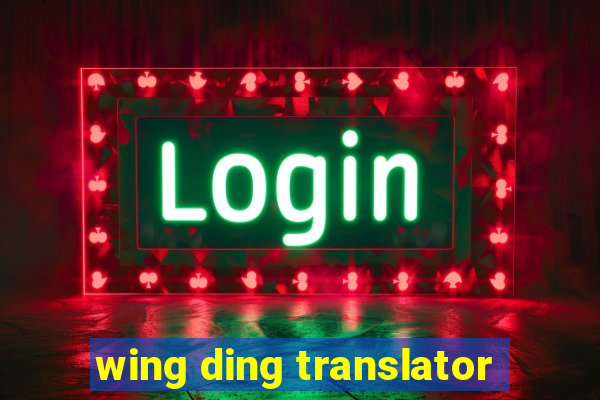 wing ding translator