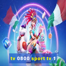 tv 0800 sport tv 1