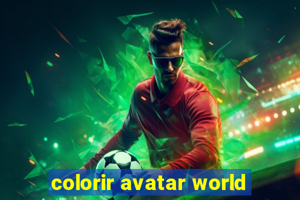 colorir avatar world