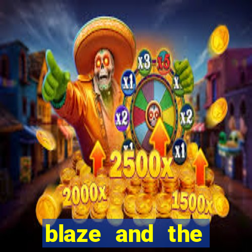 blaze and the monster machines logo font