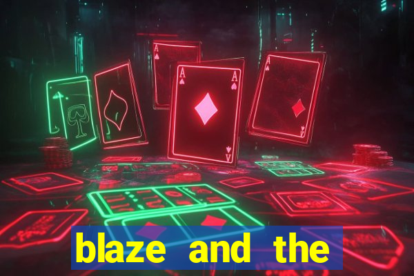 blaze and the monster machines logo font