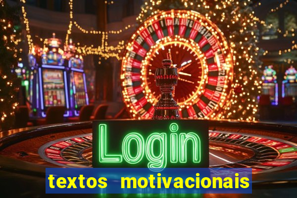 textos motivacionais para equipes