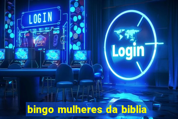 bingo mulheres da biblia