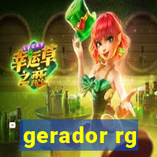 gerador rg