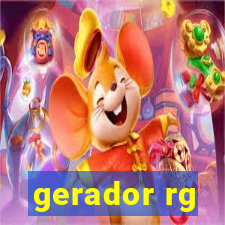 gerador rg