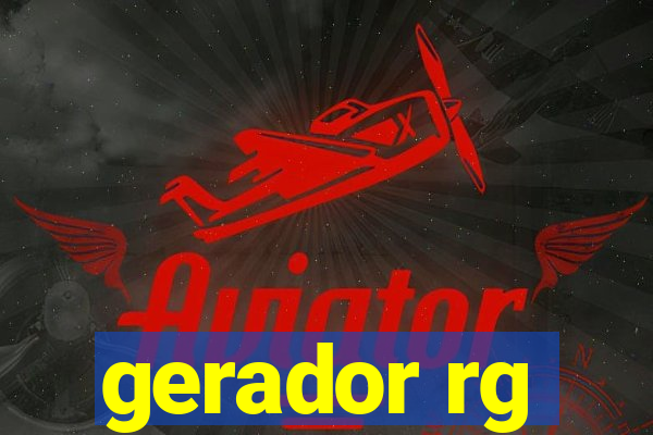 gerador rg