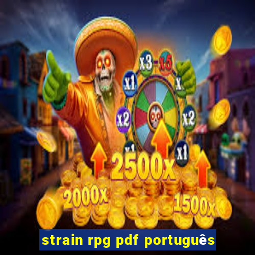 strain rpg pdf português