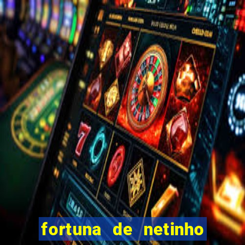 fortuna de netinho de paula