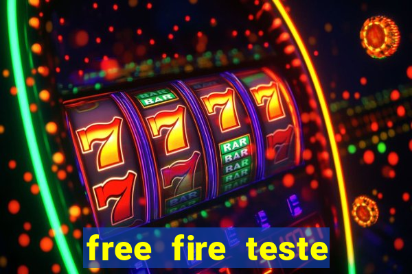 free fire teste grátis jogar agora