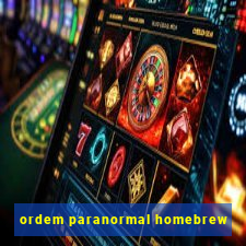 ordem paranormal homebrew