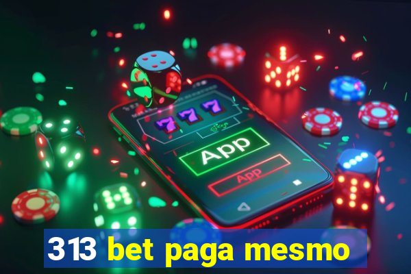 313 bet paga mesmo