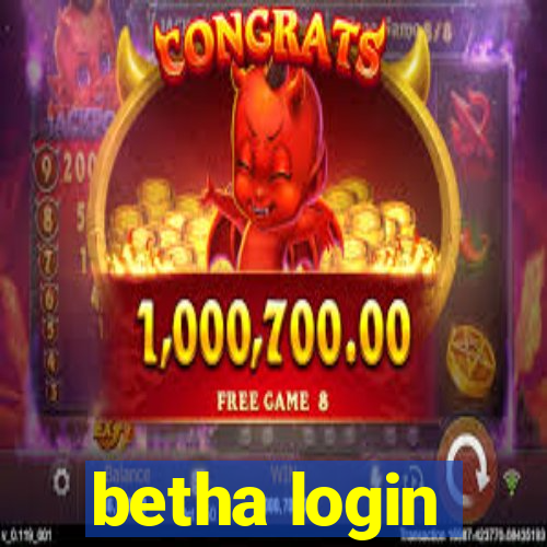 betha login