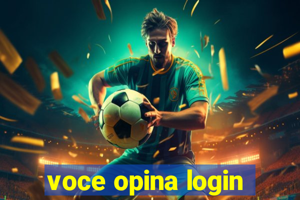 voce opina login